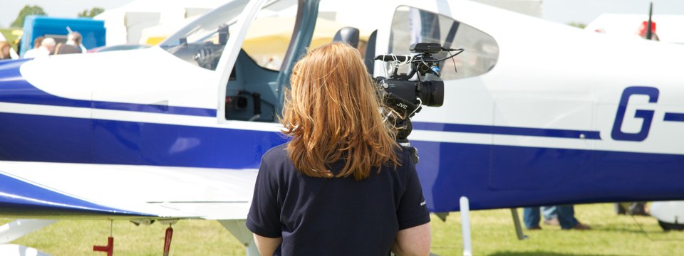Press coverage at Heli UK Expo